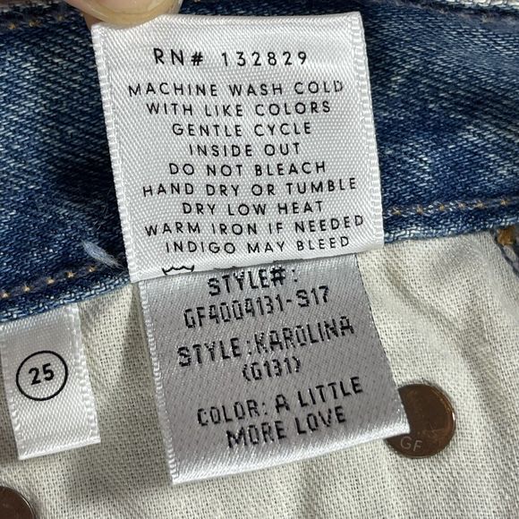 GRLFRND Karolina High Rise Skinny Jeans NEW Women's Size 25 A Little More Love - Picture 11 of 16